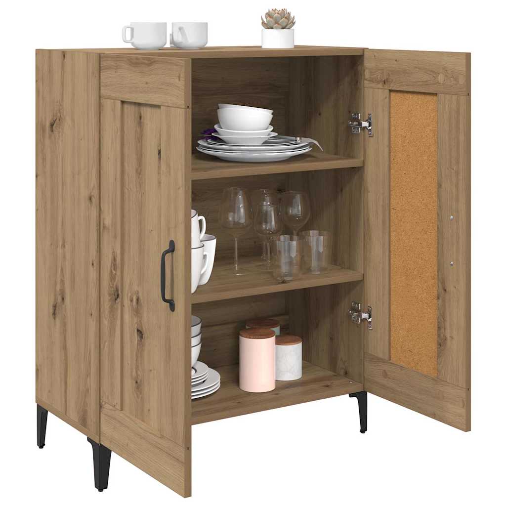 Sideboard Artisan-Eiche 69,5 x 34 x 90 cm Holzwerkstoff