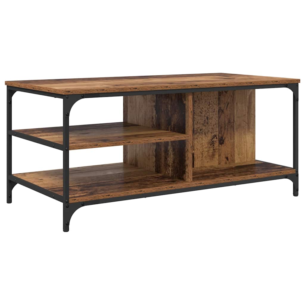 Couchtisch Altholz 100 x 50 x 45 cm Holzwerkstoff