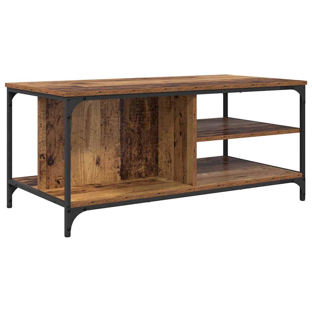 Couchtisch Altholz 100 x 50 x 45 cm Holzwerkstoff