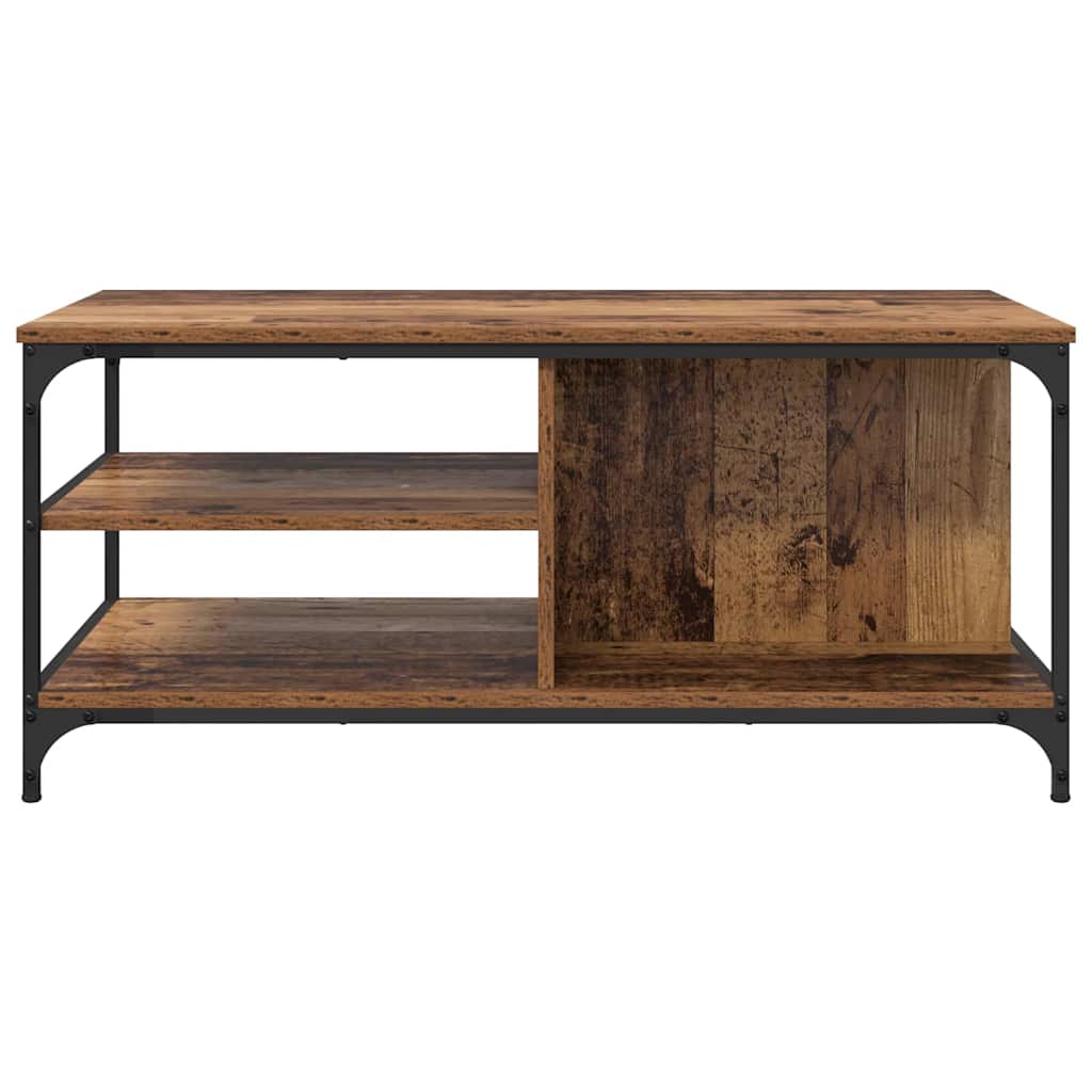 Couchtisch Altholz 100 x 50 x 45 cm Holzwerkstoff