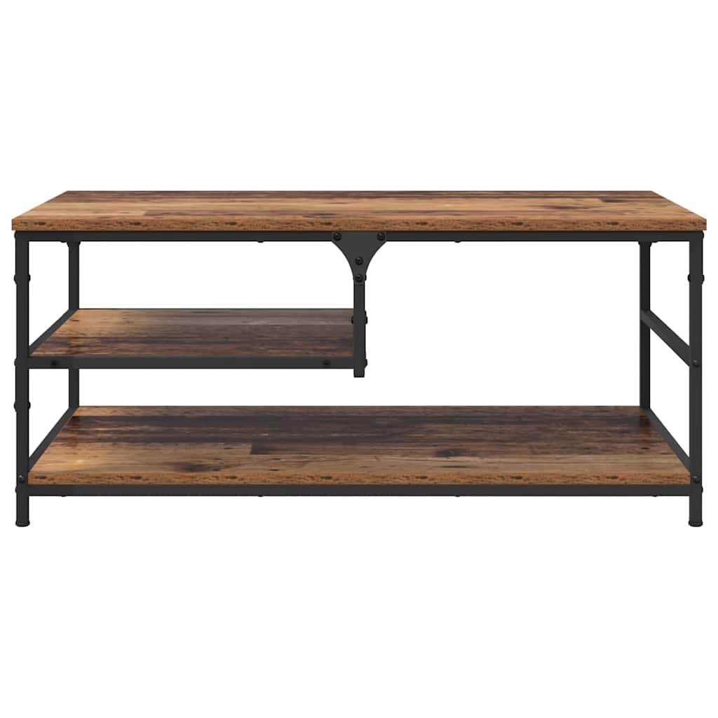 Couchtisch Altholz 90 x 49 x 40 cm Holzwerkstoff