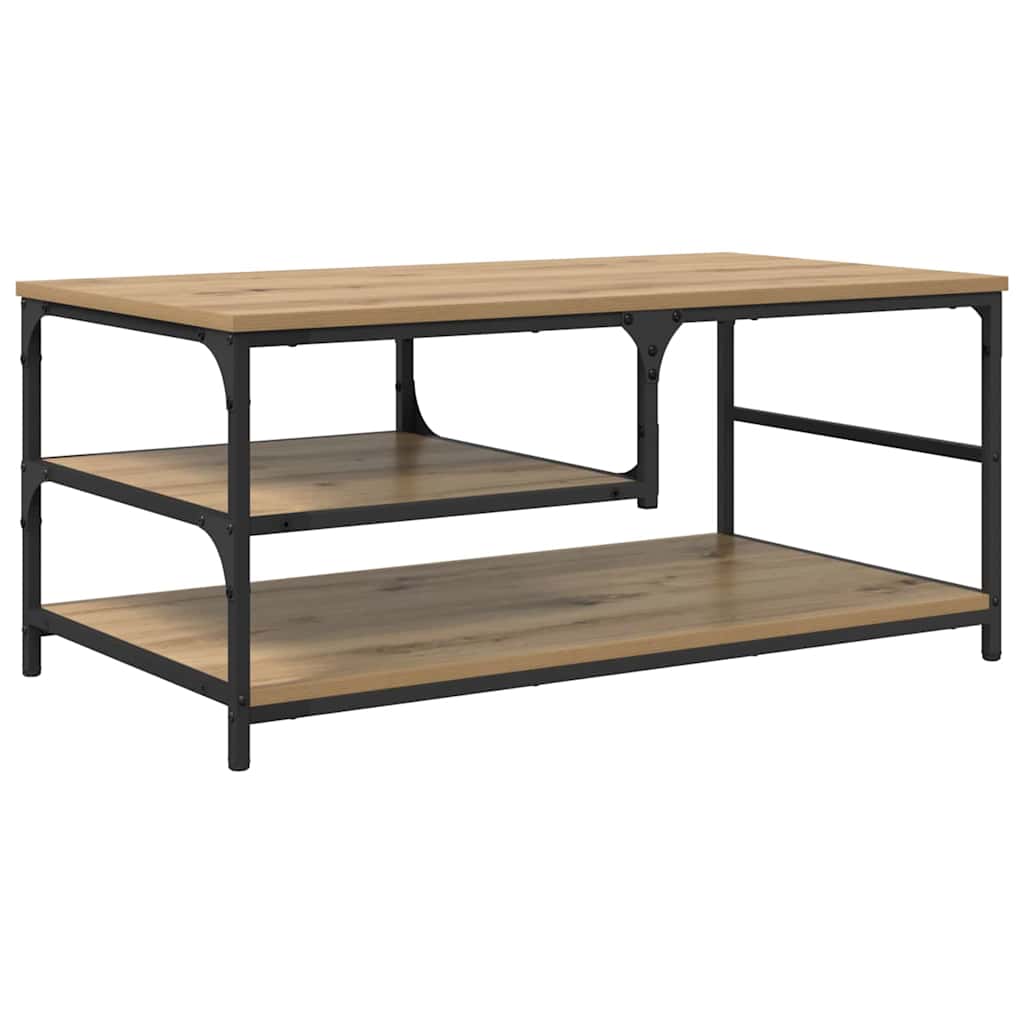 Couchtisch Artisan-Eiche 90 x 49 x 40 cm Holzwerkstoff