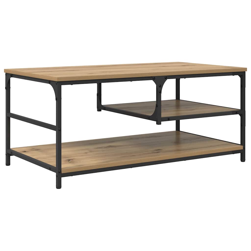 Couchtisch Artisan-Eiche 90 x 49 x 40 cm Holzwerkstoff