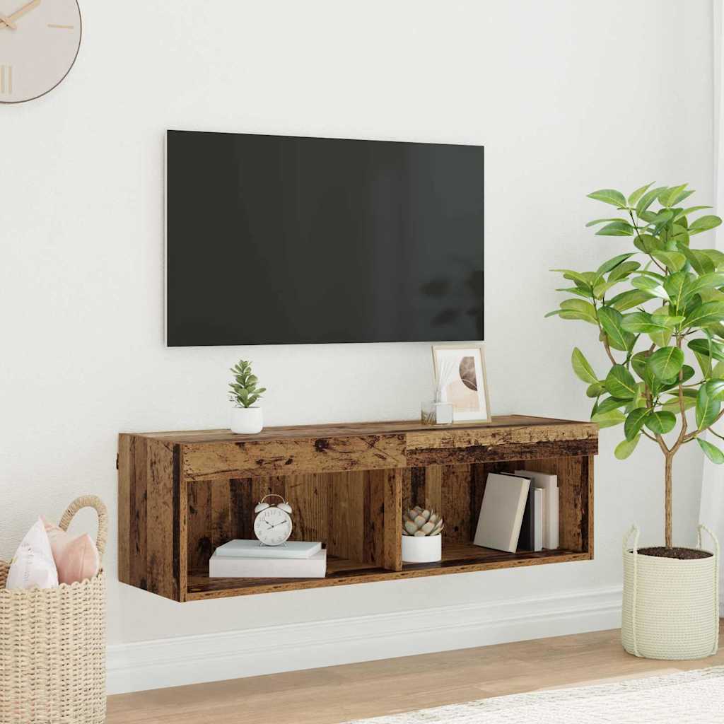 TV-Schrankset Altholz Holzwerkstoff