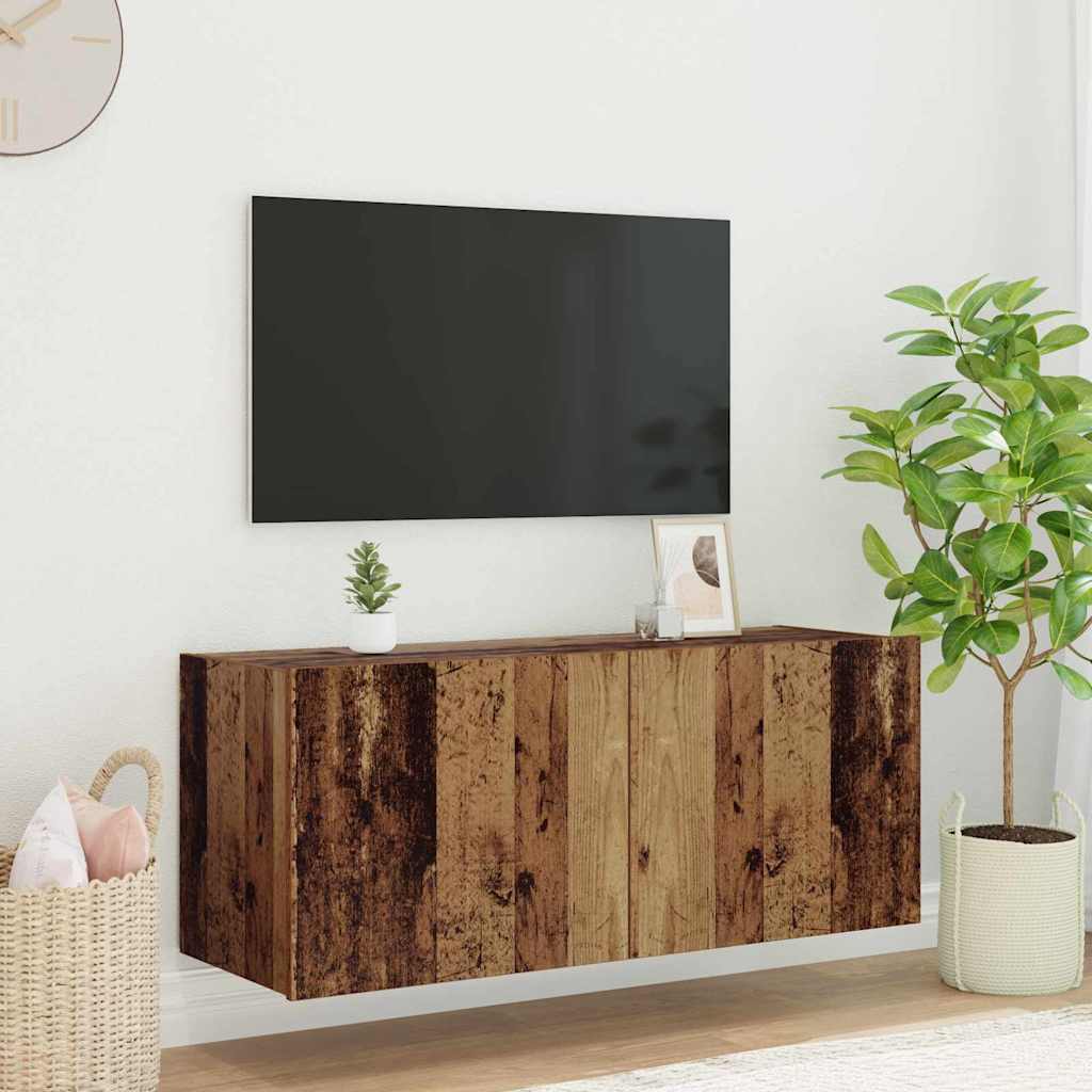 TV-Wandschrank Altholz Holzwerkstoff