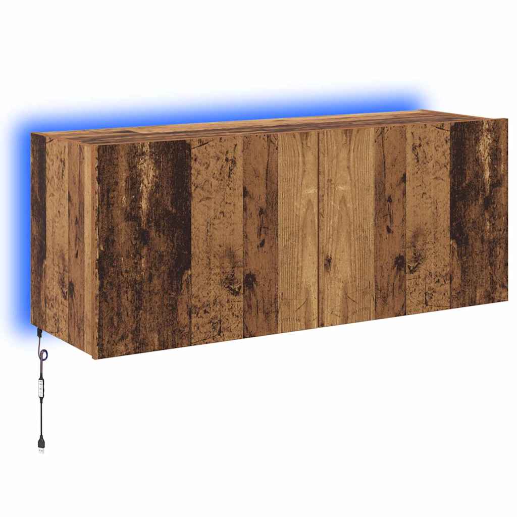 TV-Wandschrank Altholz Holzwerkstoff
