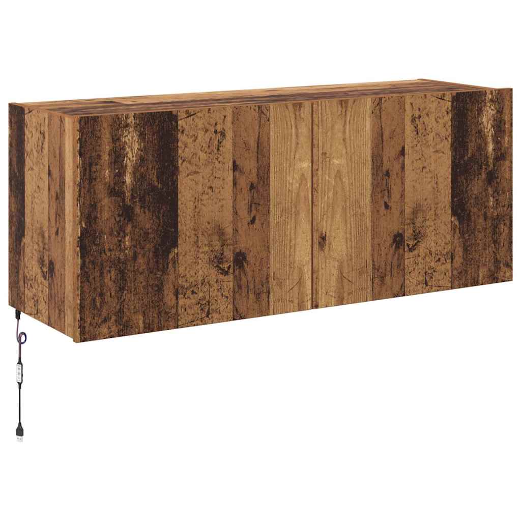 TV-Wandschrank Altholz Holzwerkstoff