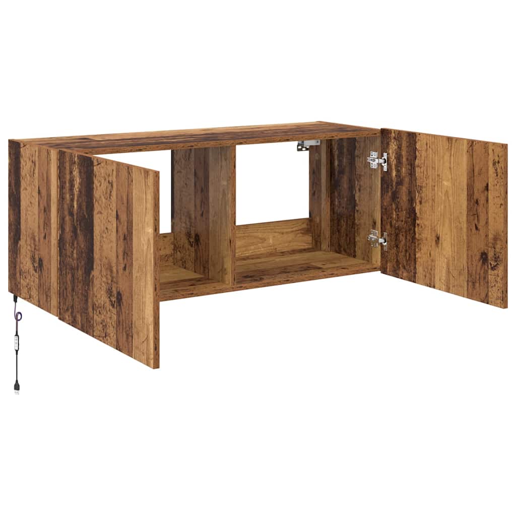 TV-Wandschrank Altholz Holzwerkstoff