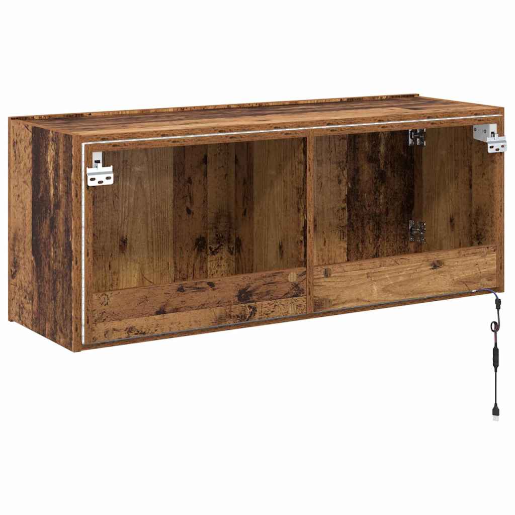 TV-Wandschrank Altholz Holzwerkstoff