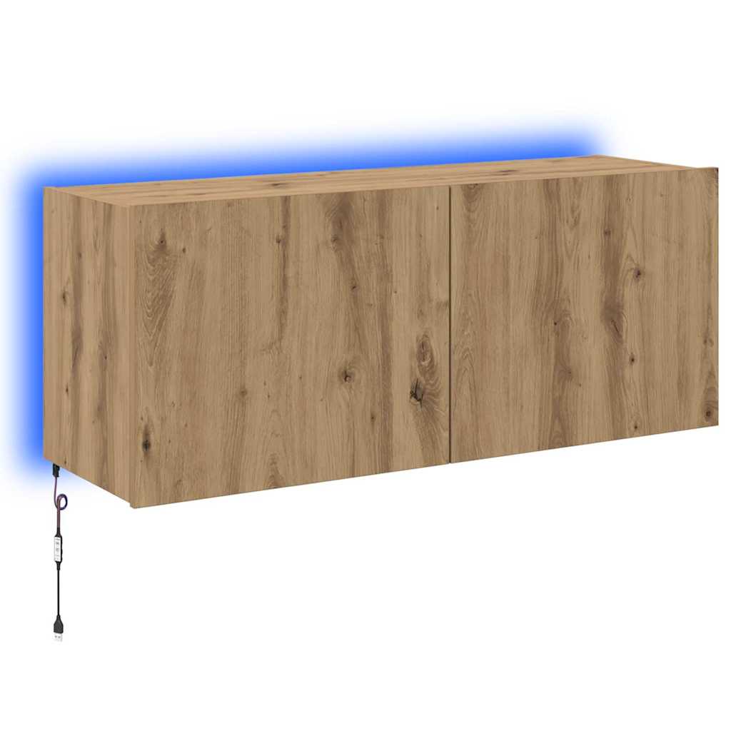TV-Wandschrank Artisan-Eiche Holzwerkstoff