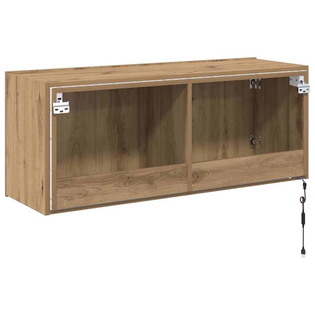 TV-Wandschrank Artisan-Eiche Holzwerkstoff