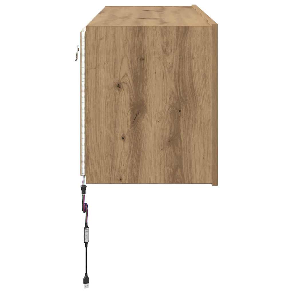 TV-Wandschrank Artisan-Eiche Holzwerkstoff