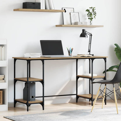 Schreibtisch Artisan-Eiche Holzwerkstoff 140 x 50 x 75 cm