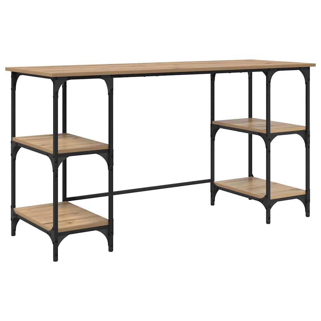 Schreibtisch Artisan-Eiche Holzwerkstoff 140 x 50 x 75 cm