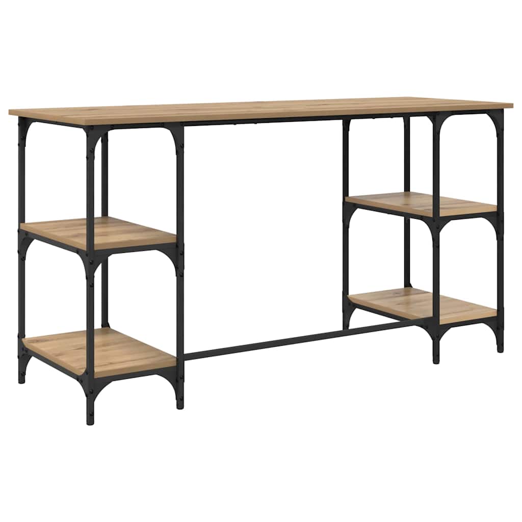Schreibtisch Artisan-Eiche Holzwerkstoff 140 x 50 x 75 cm