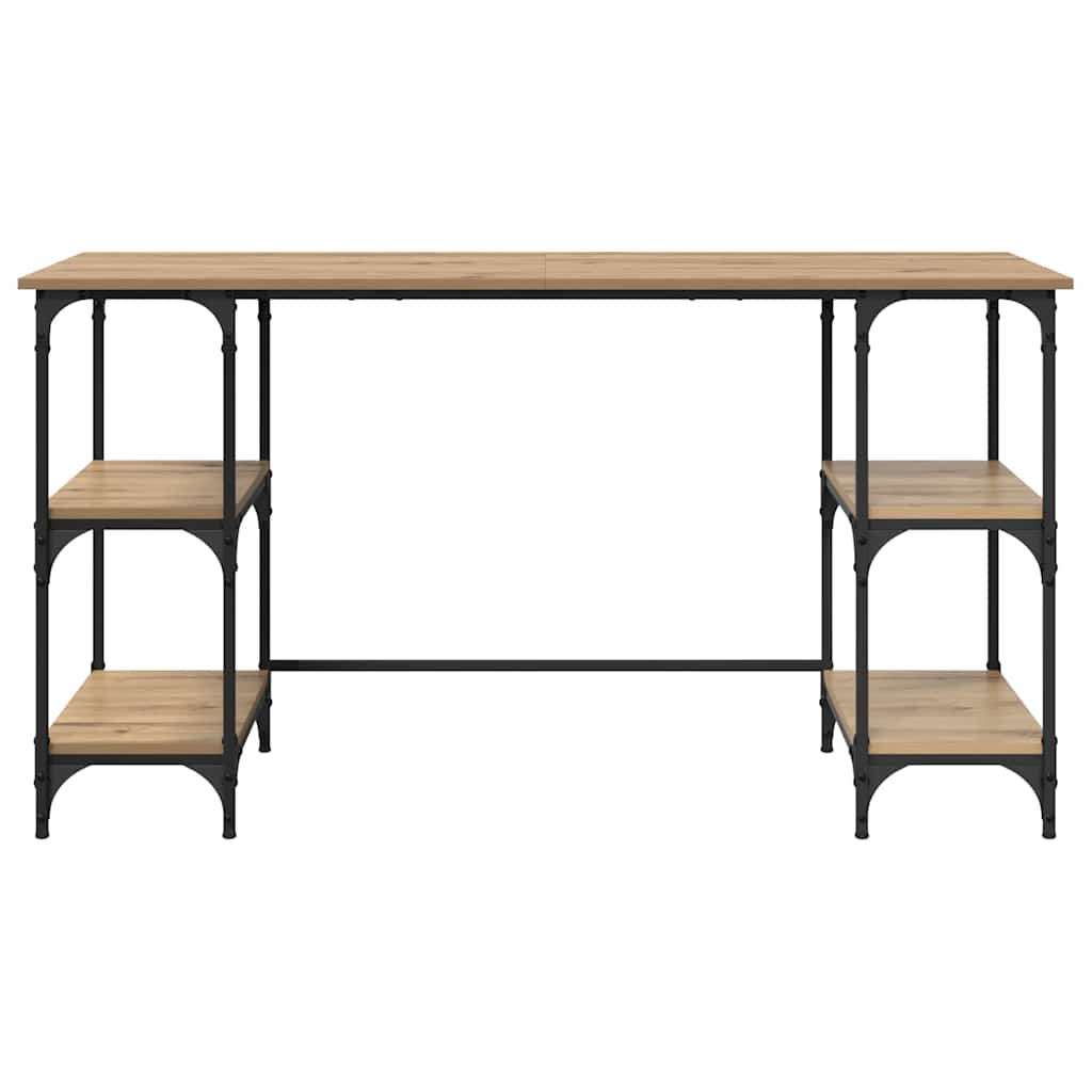 Schreibtisch Artisan-Eiche Holzwerkstoff 140 x 50 x 75 cm