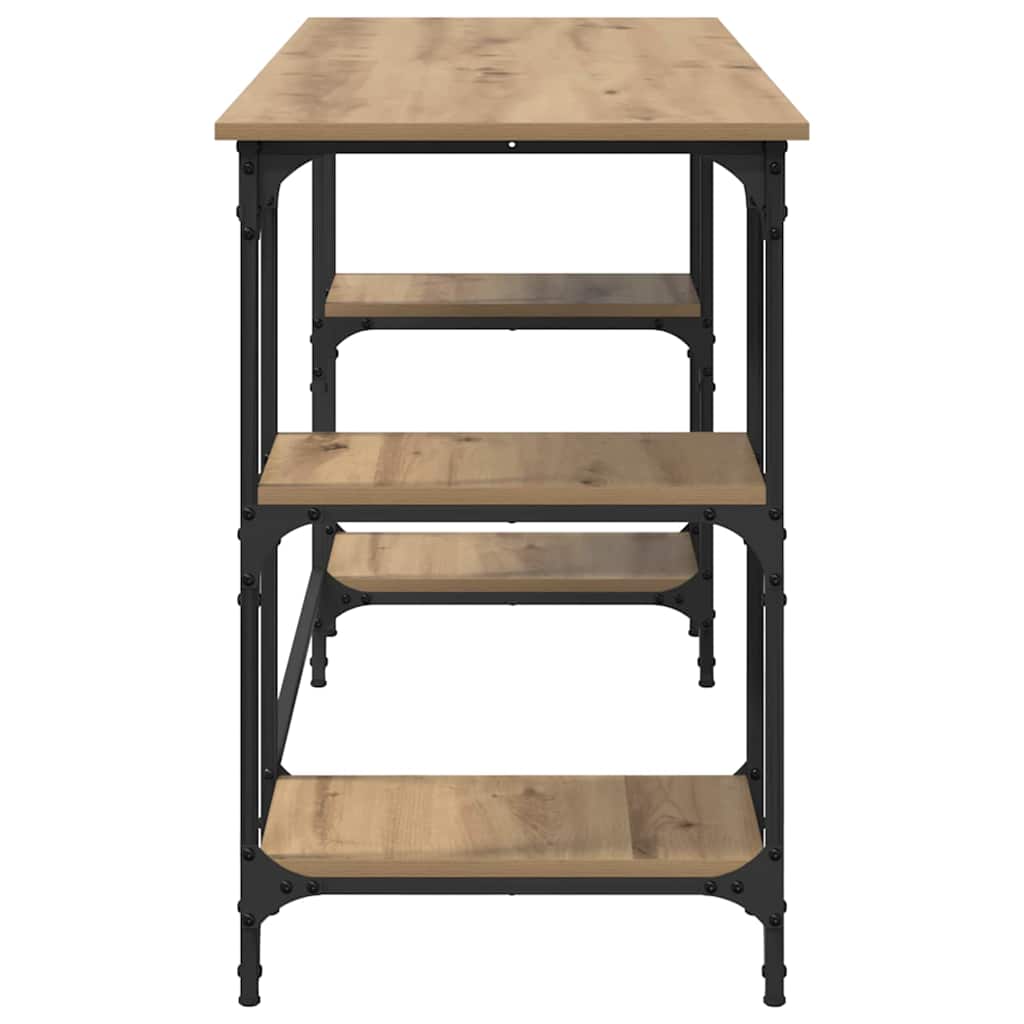 Schreibtisch Artisan-Eiche Holzwerkstoff 140 x 50 x 75 cm