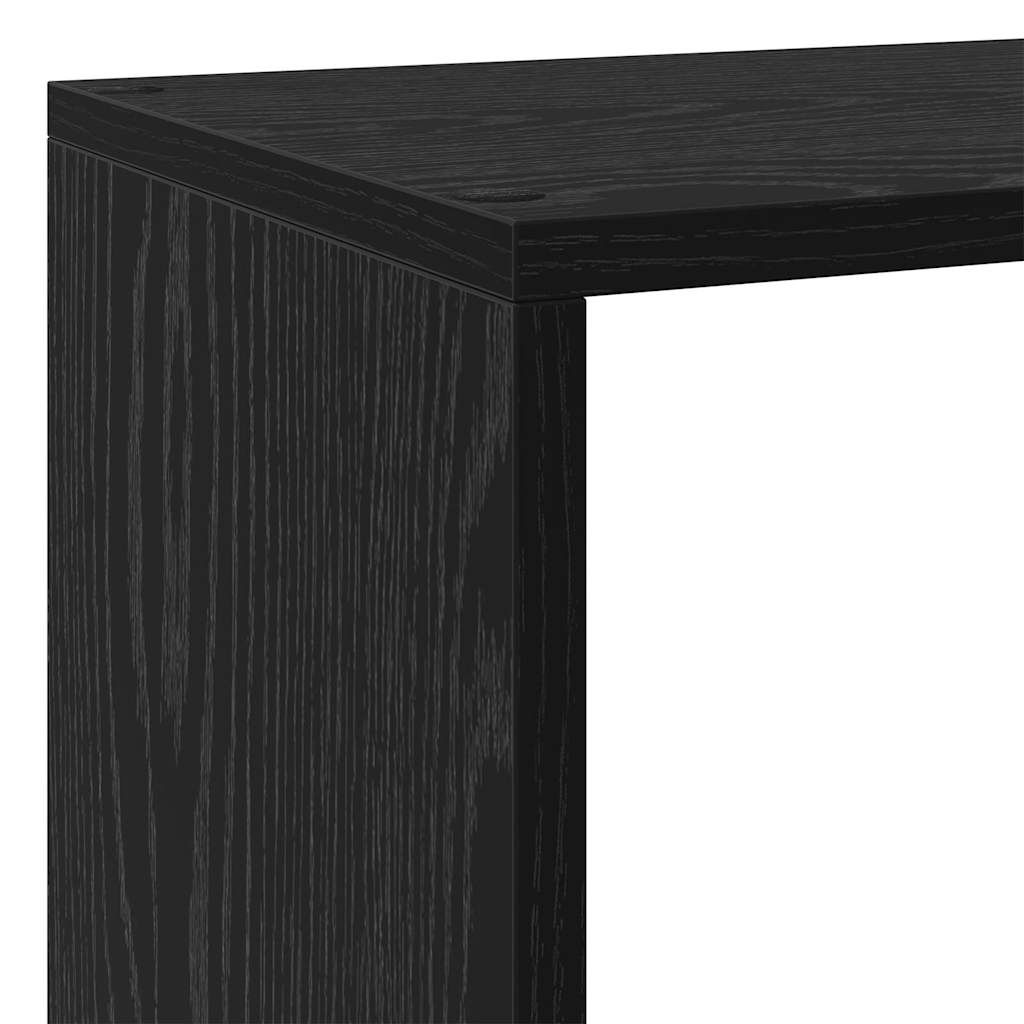 Raumteiler Bücherregal 143,5 x 29 x 143,5 cm Holzwerkstoff