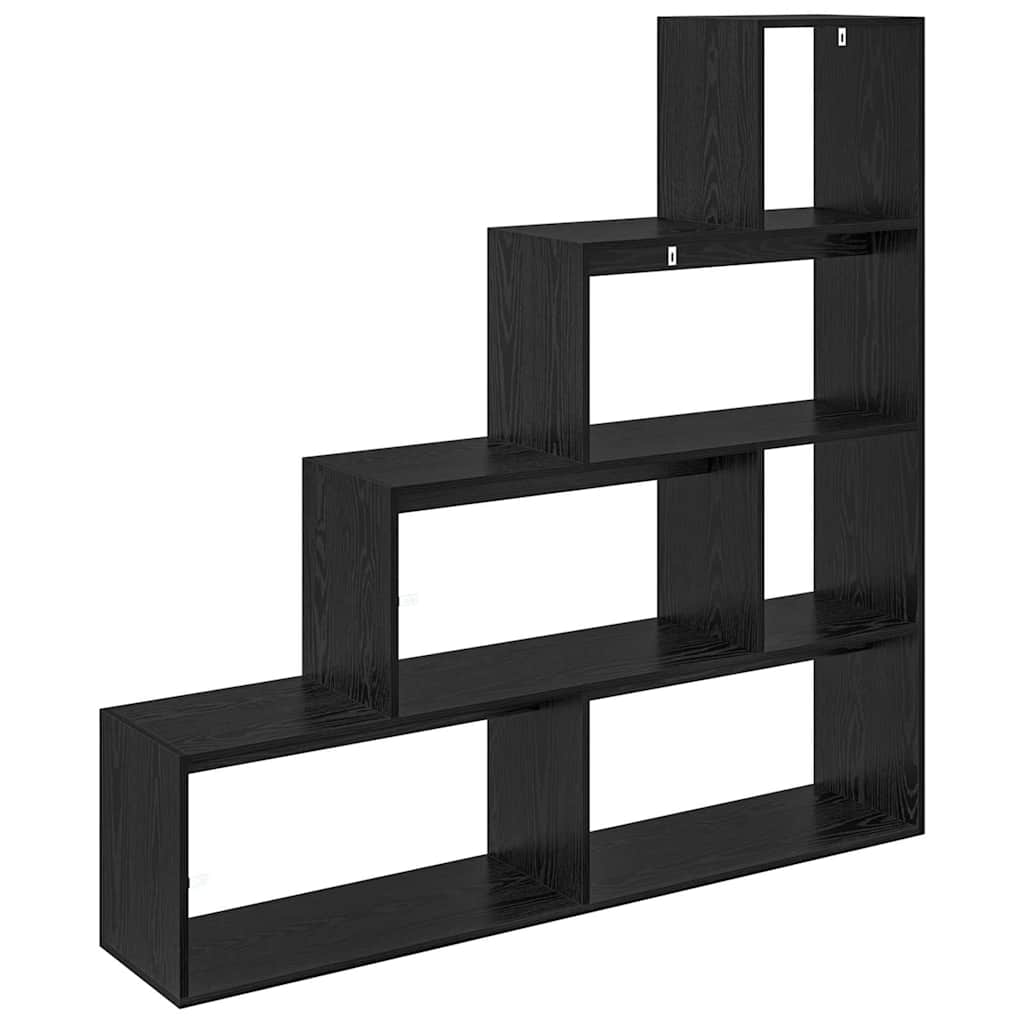 Raumteiler Bücherregal 143,5 x 29 x 143,5 cm Holzwerkstoff