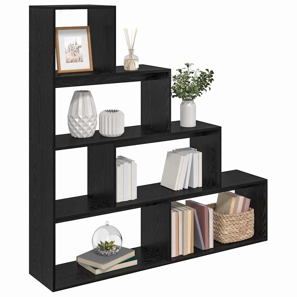 Raumteiler Bücherregal 143,5 x 29 x 143,5 cm Holzwerkstoff