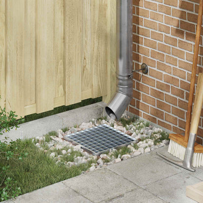 Gitter Silber 30 x 30 x 2 cm Feuerverzinkter Stahl