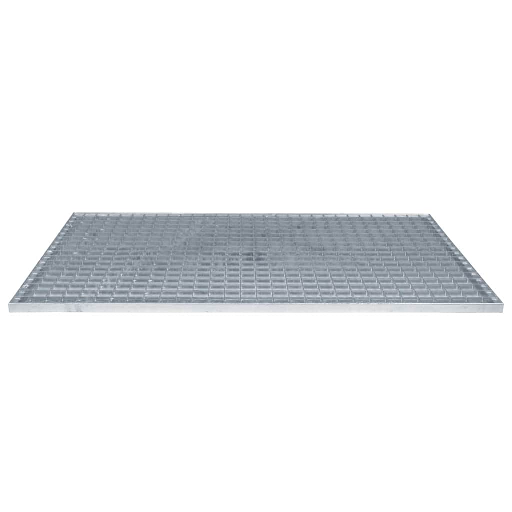 Gitter Silber 30 x 30 x 2 cm Feuerverzinkter Stahl