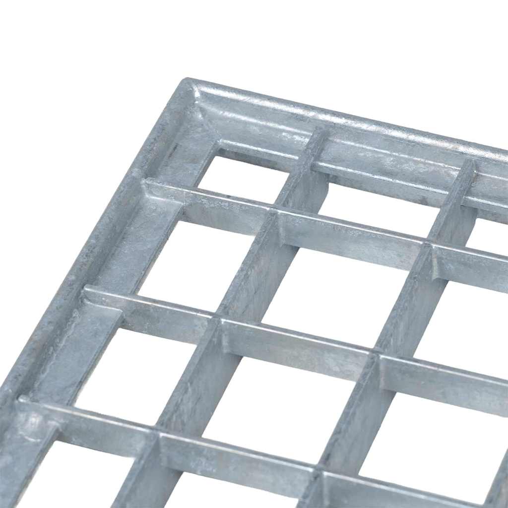 Gitter Silber 50 x 35 x 2 cm Feuerverzinkter Stahl