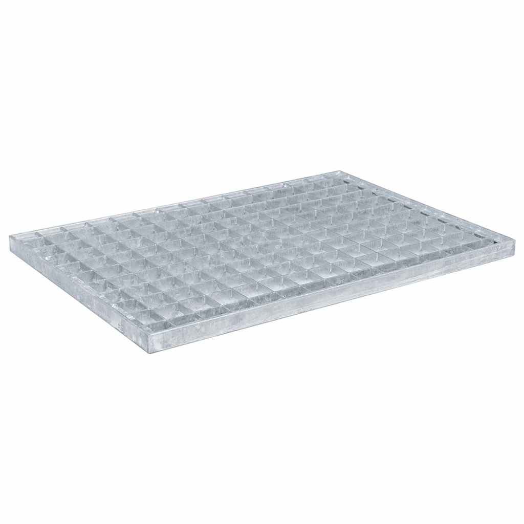 Gitter Silber 50 x 35 x 2 cm Feuerverzinkter Stahl