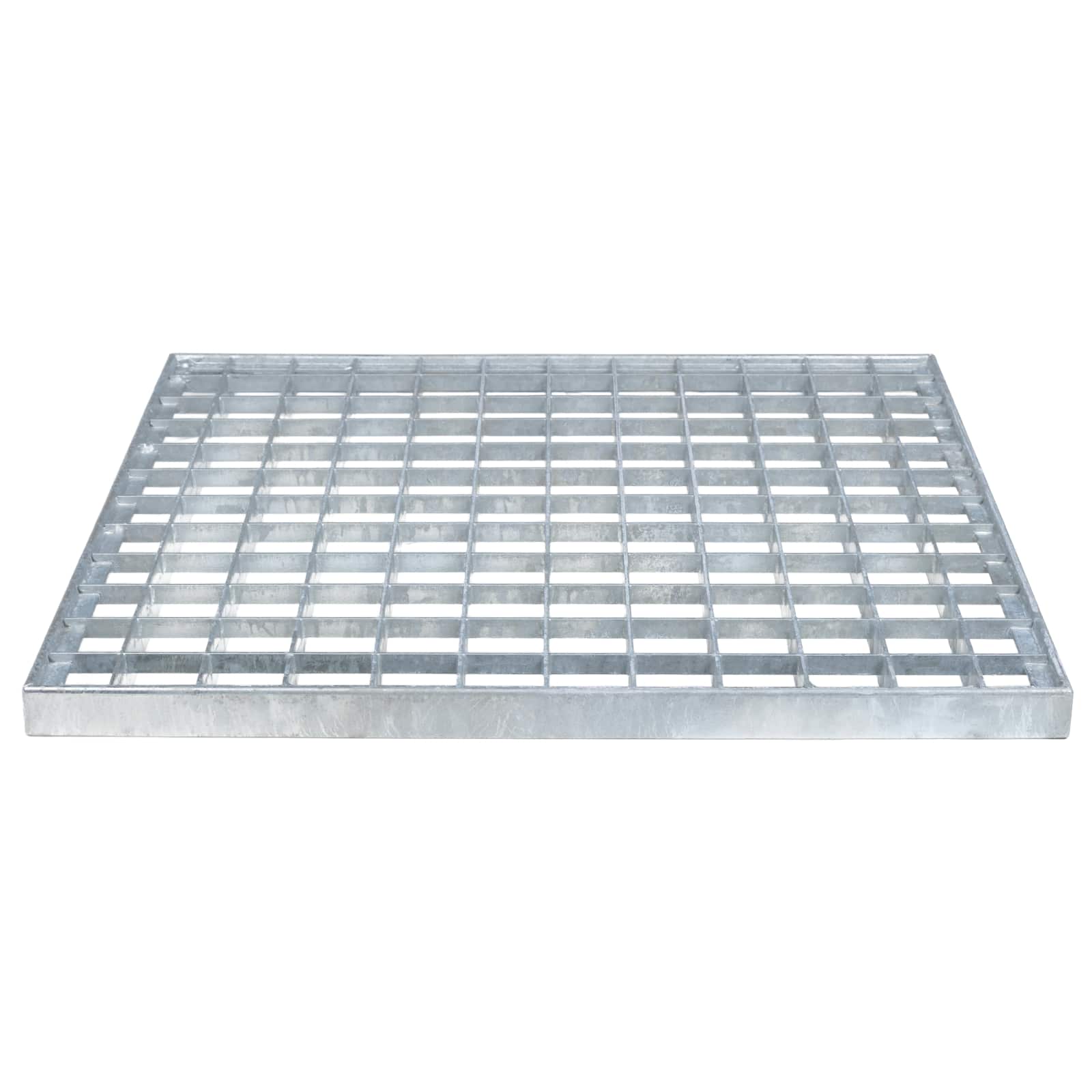 Gitter Silber 40 x 40 x 2 cm Feuerverzinkter Stahl