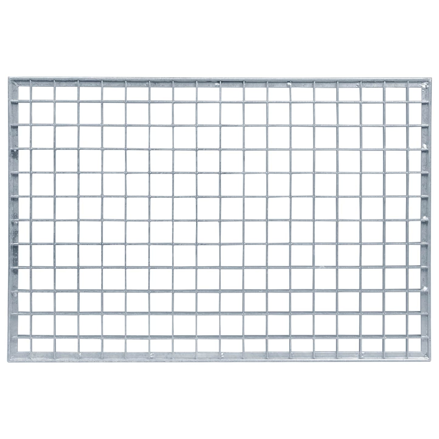 Gitter Silber 60 x 40 x 2 cm Feuerverzinkter Stahl