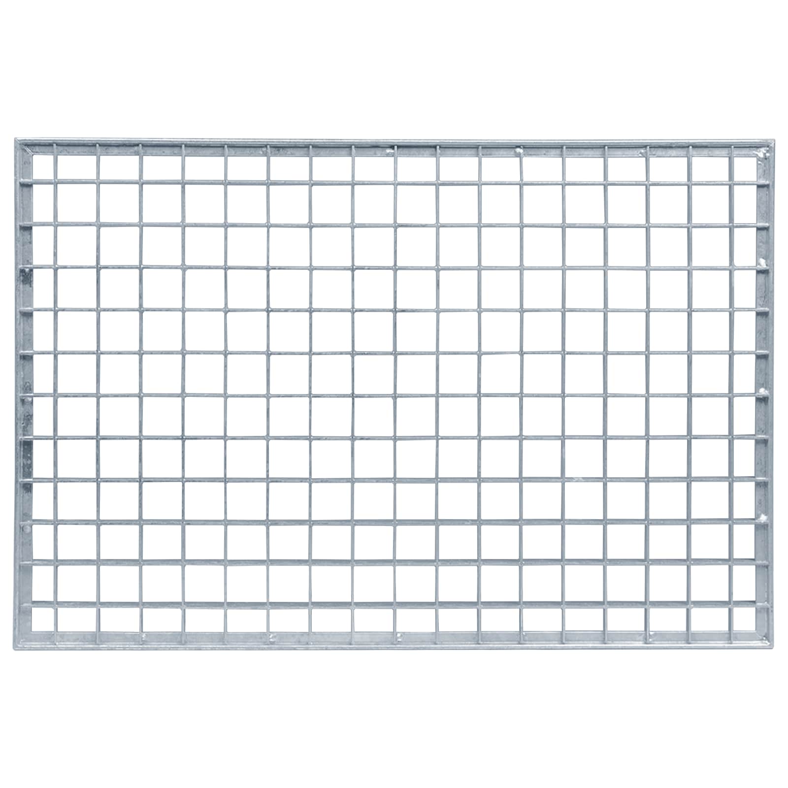 Gitter Silber 60 x 40 x 2 cm Feuerverzinkter Stahl