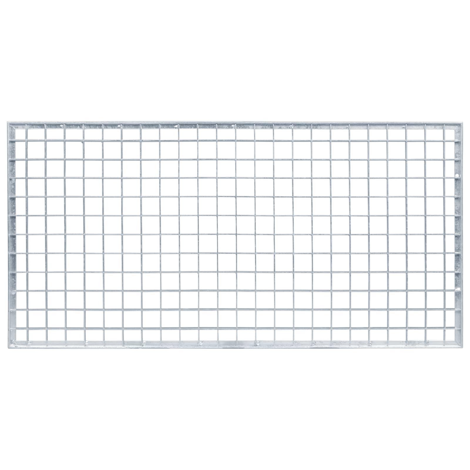 Gitter Silber 80 x 40 x 2 cm Feuerverzinkter Stahl
