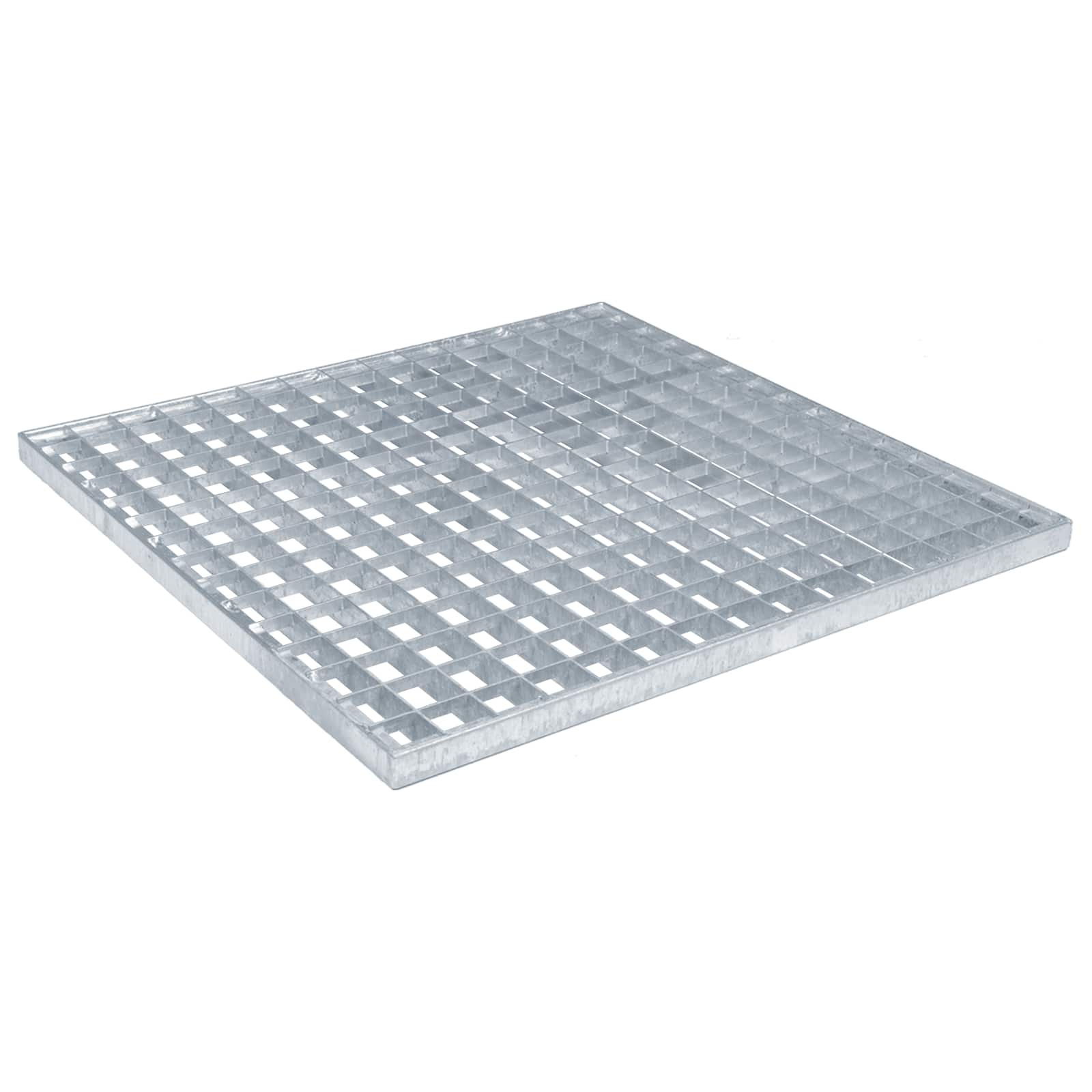 Gitter Silber 50 x 50 x 2 cm Feuerverzinkter Stahl