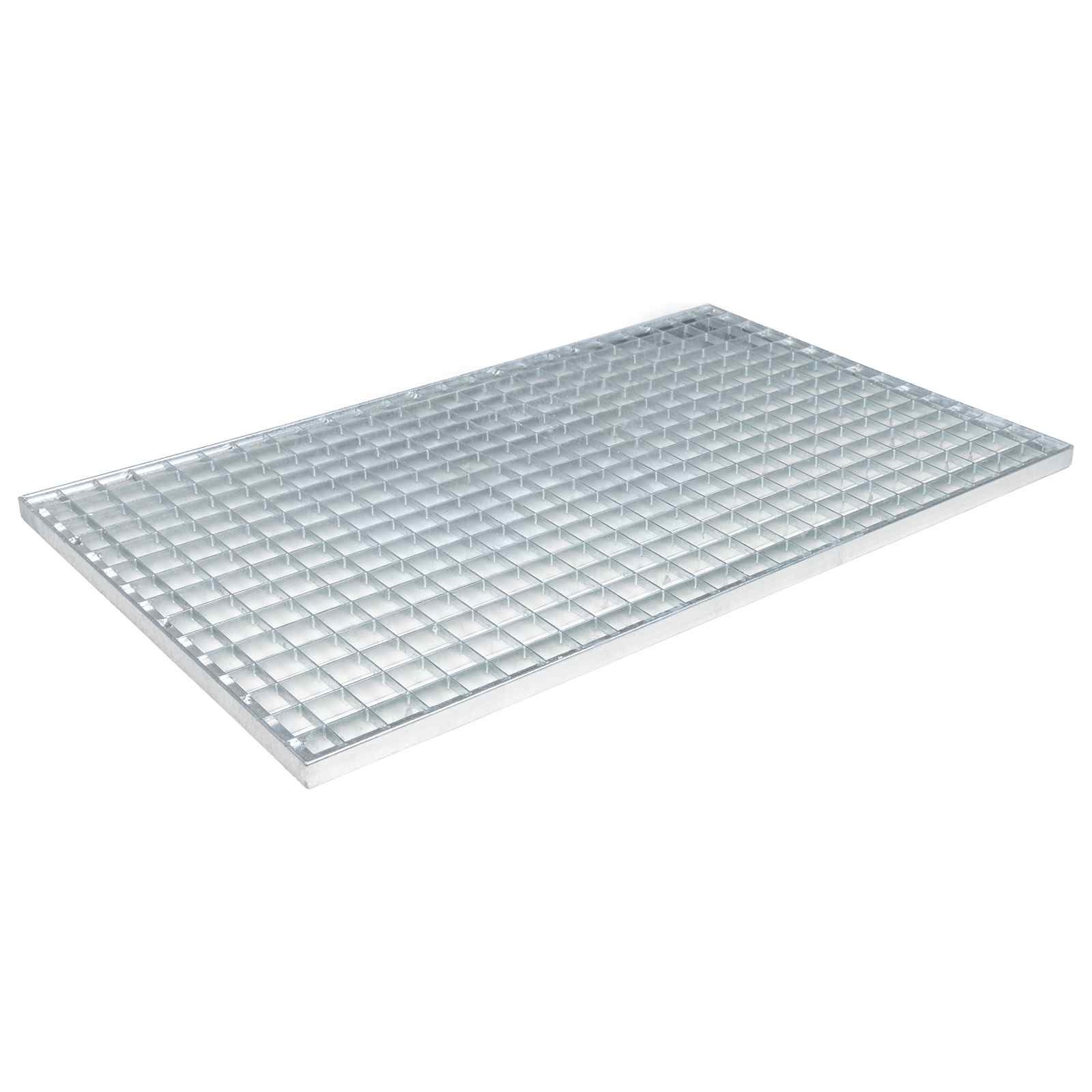 Gitter Silber 80 x 50 x 2 cm Feuerverzinkter Stahl