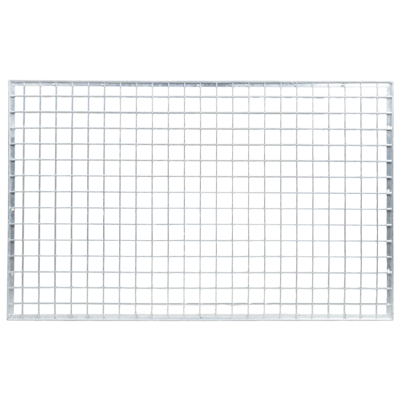 Gitter Silber 80 x 50 x 2 cm Feuerverzinkter Stahl