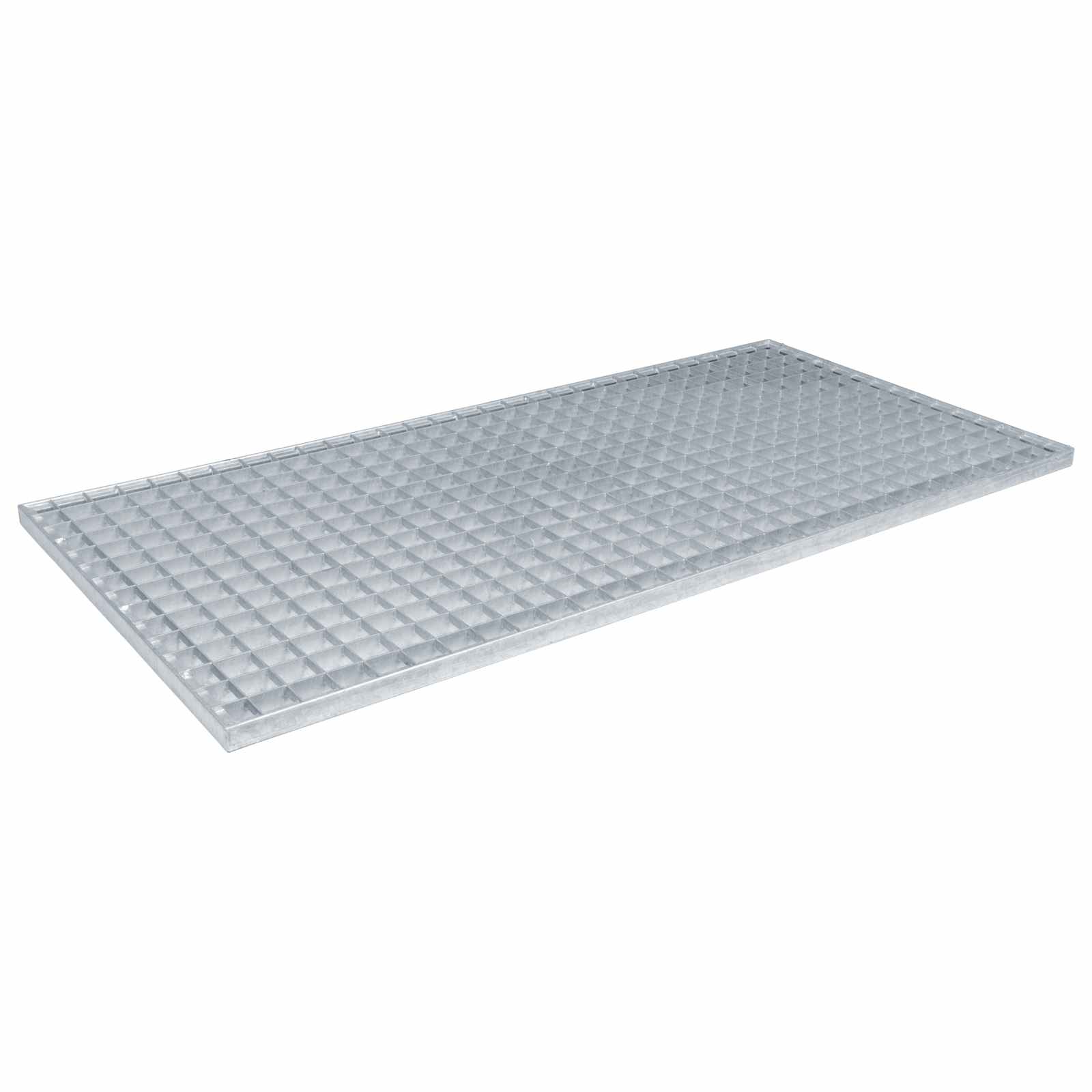 Gitter Silber 100 x 50 x 2 cm Feuerverzinkter Stahl