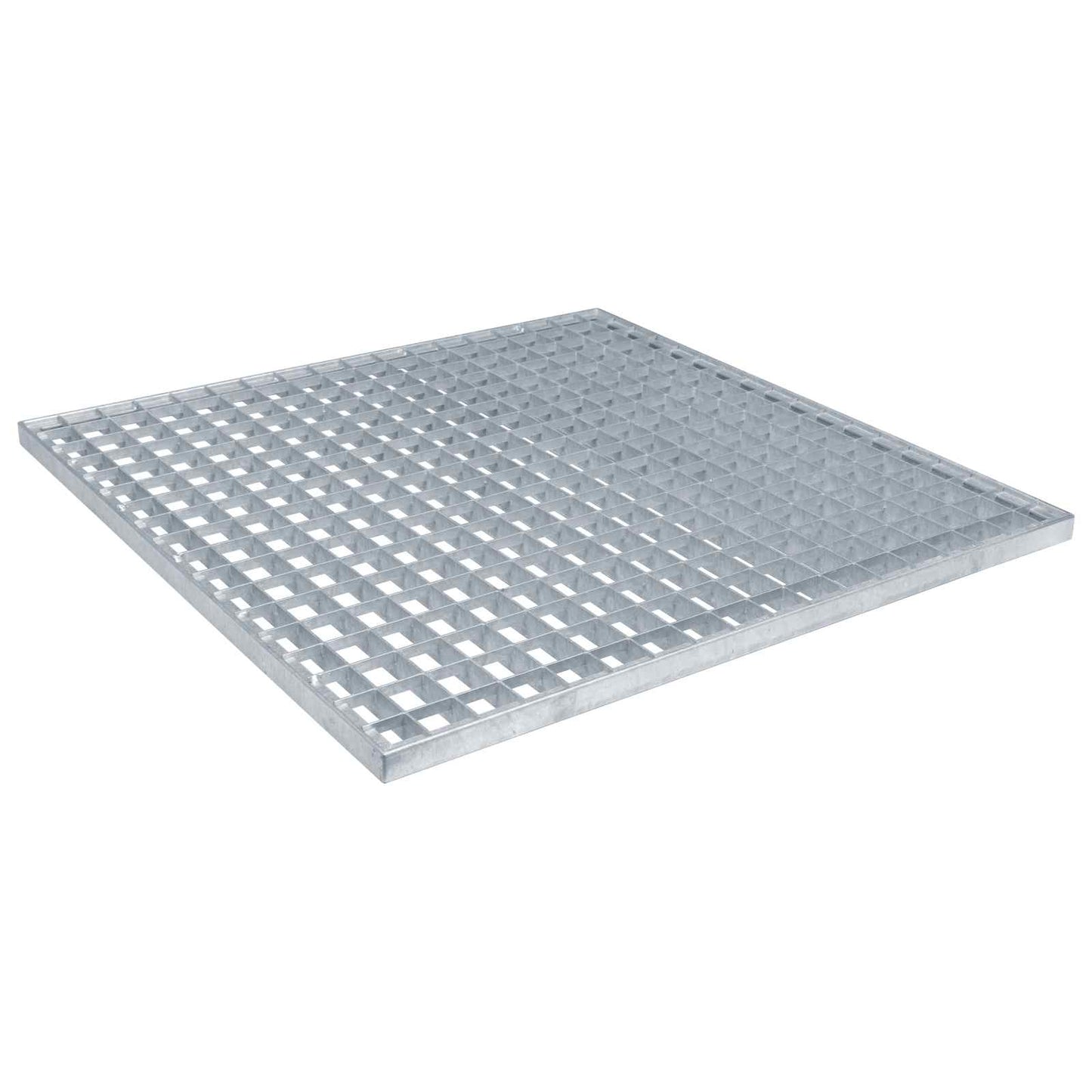 Gitter Silber 60 x 60 x 2 cm Feuerverzinkter Stahl