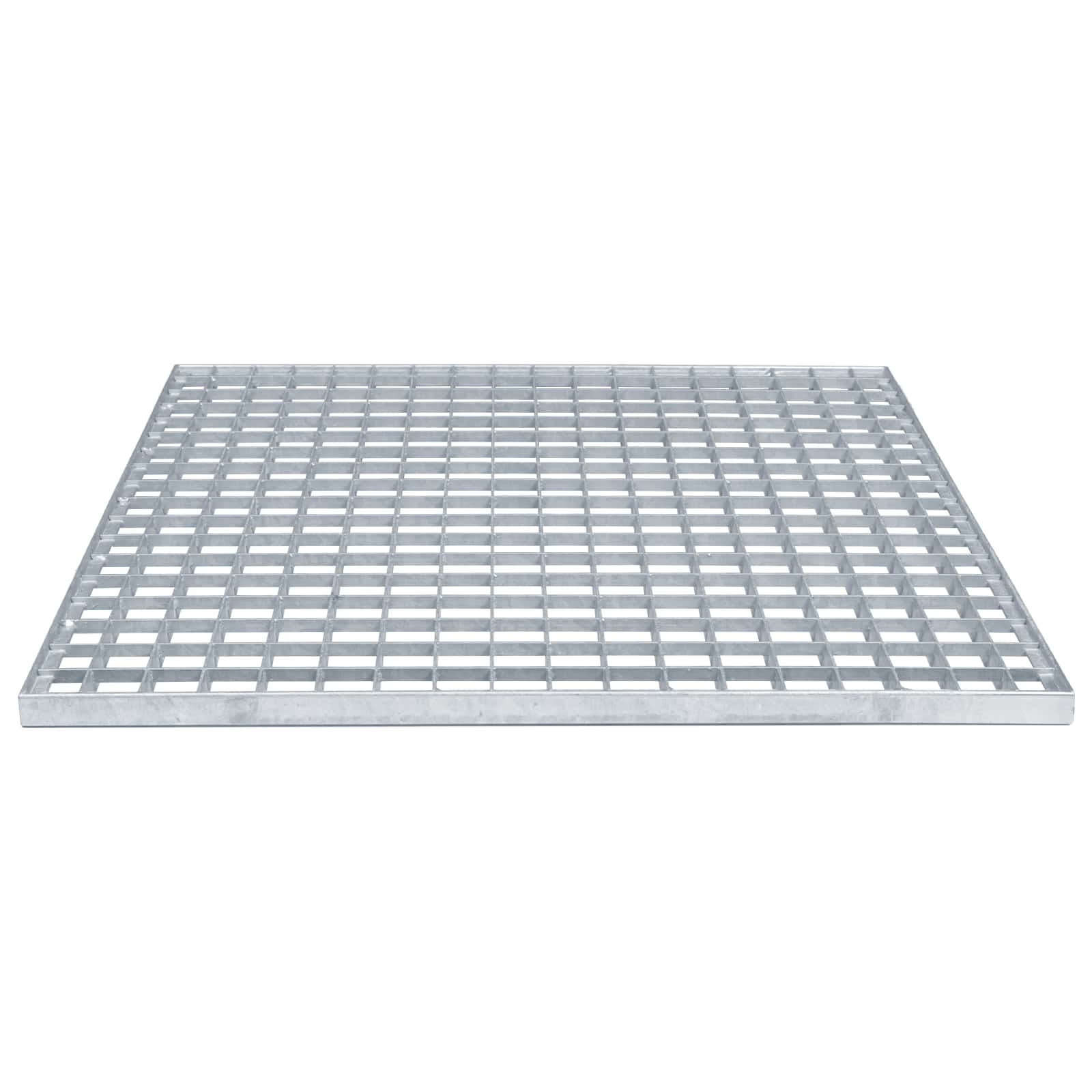 Gitter Silber 60 x 60 x 2 cm Feuerverzinkter Stahl