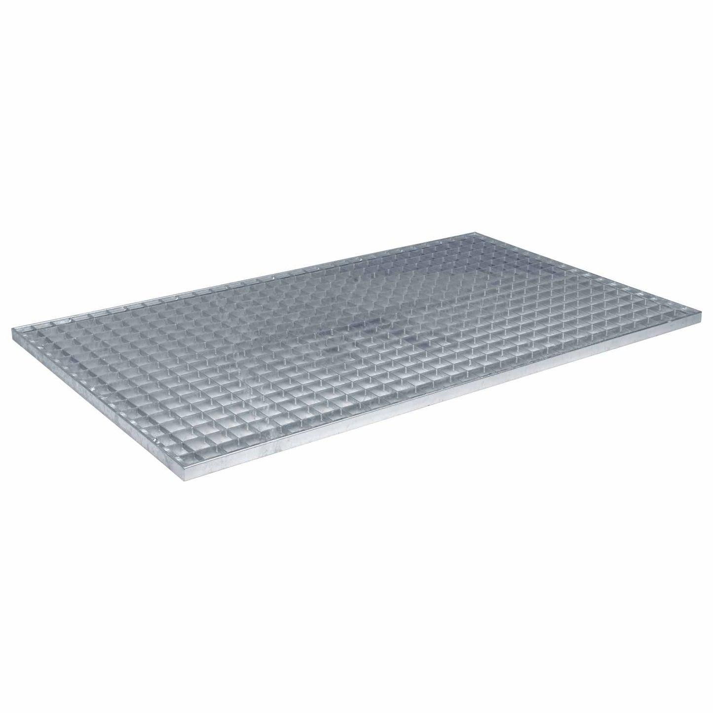Gitter Silber 100 x 60 x 2 cm Feuerverzinkter Stahl