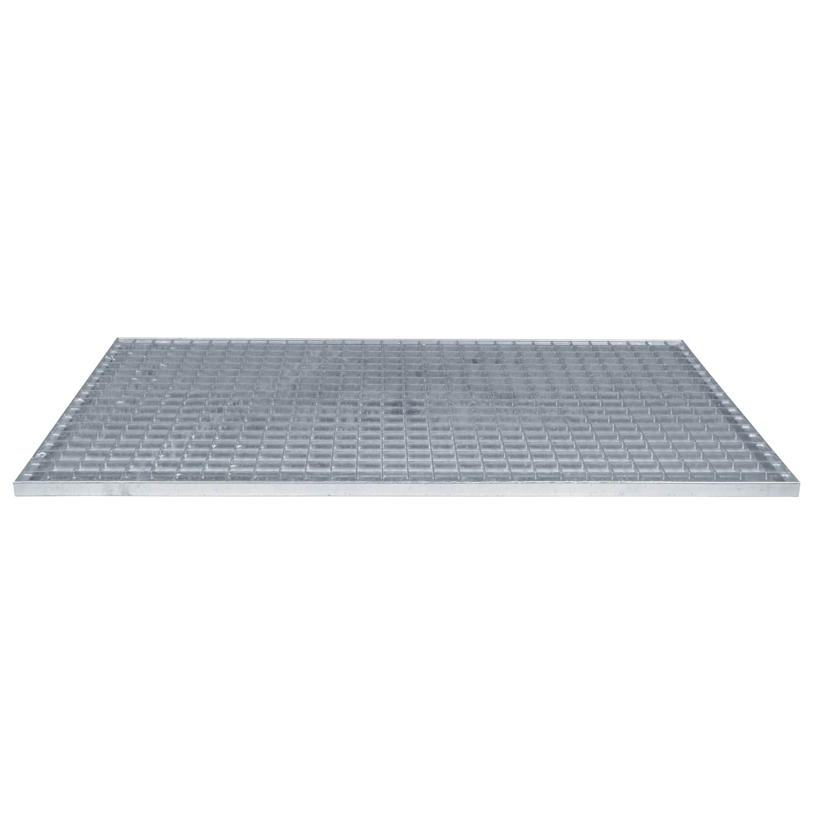 Gitter Silber 100 x 60 x 2 cm Feuerverzinkter Stahl