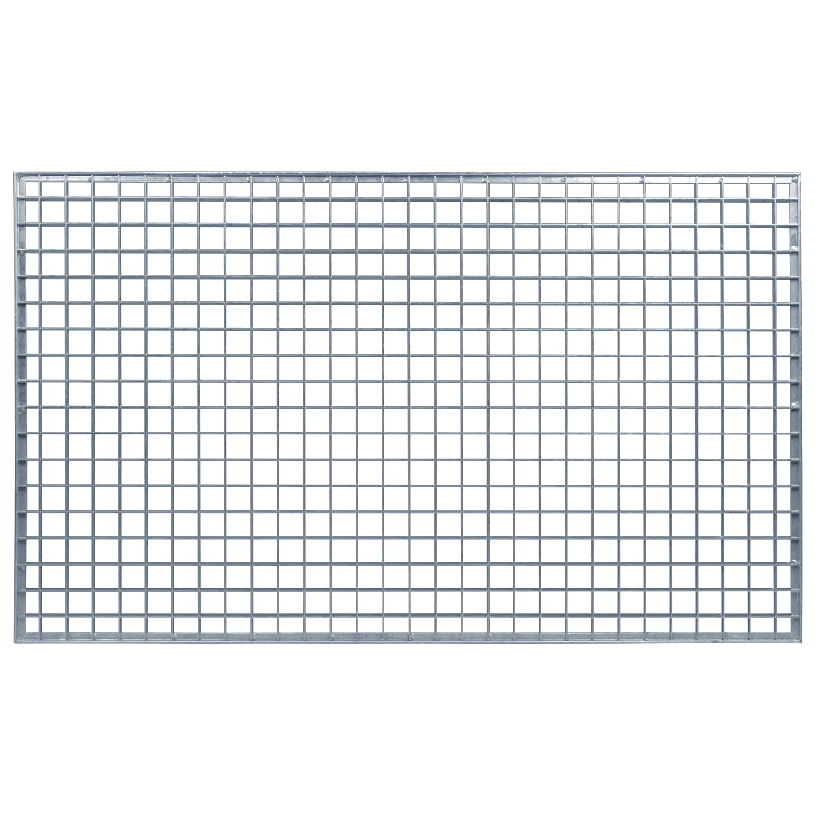 Gitter Silber 100 x 60 x 2 cm Feuerverzinkter Stahl