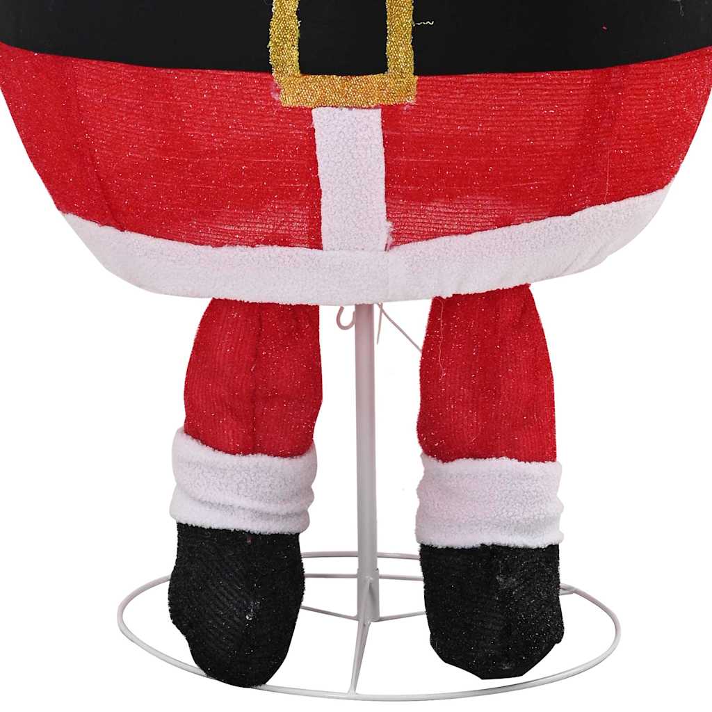 Weihnachtsmann 200 LEDs Warmes Weiß 100 x 180 cm Stoff