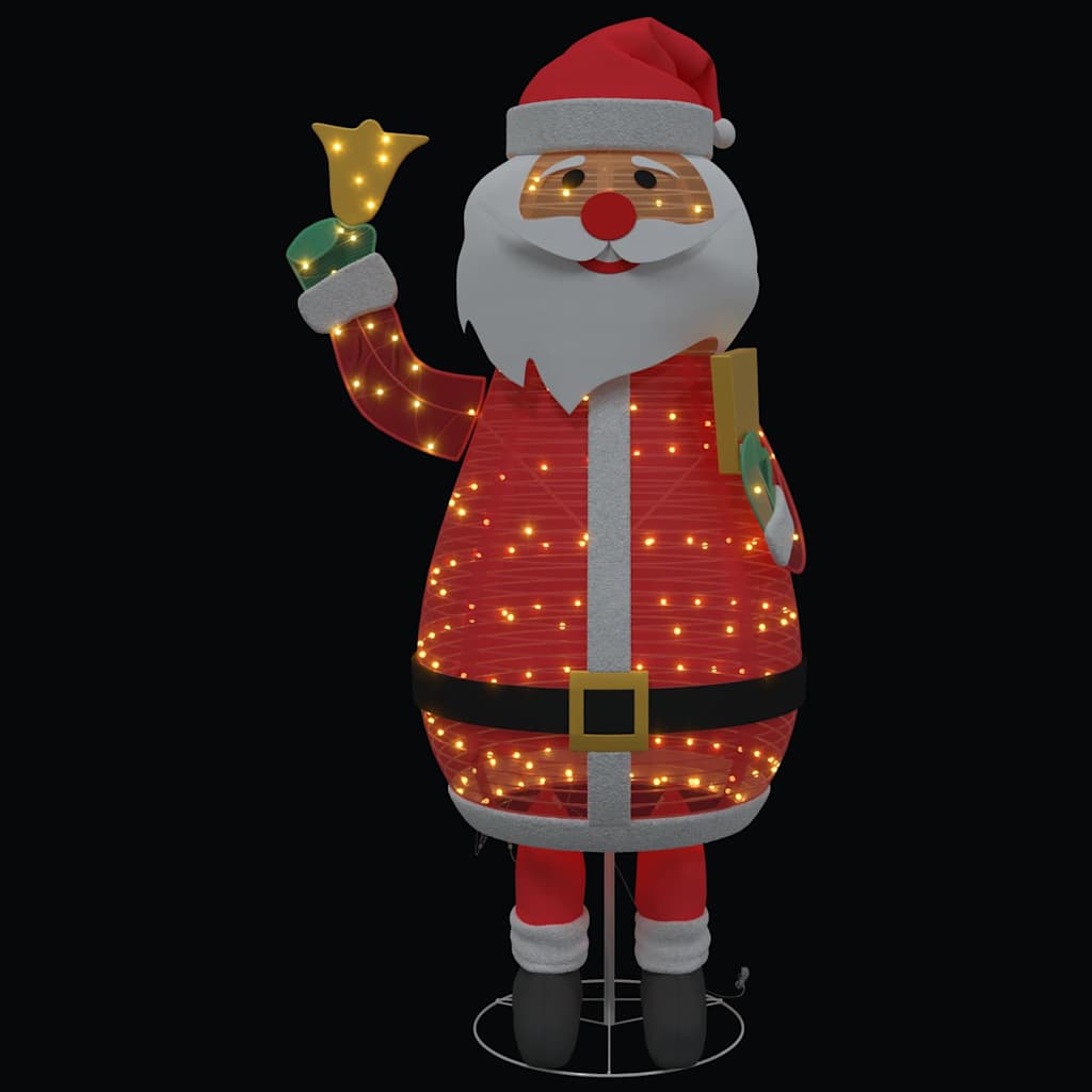 Weihnachtsmann 200 LEDs Warmes Weiß 100 x 180 cm Stoff