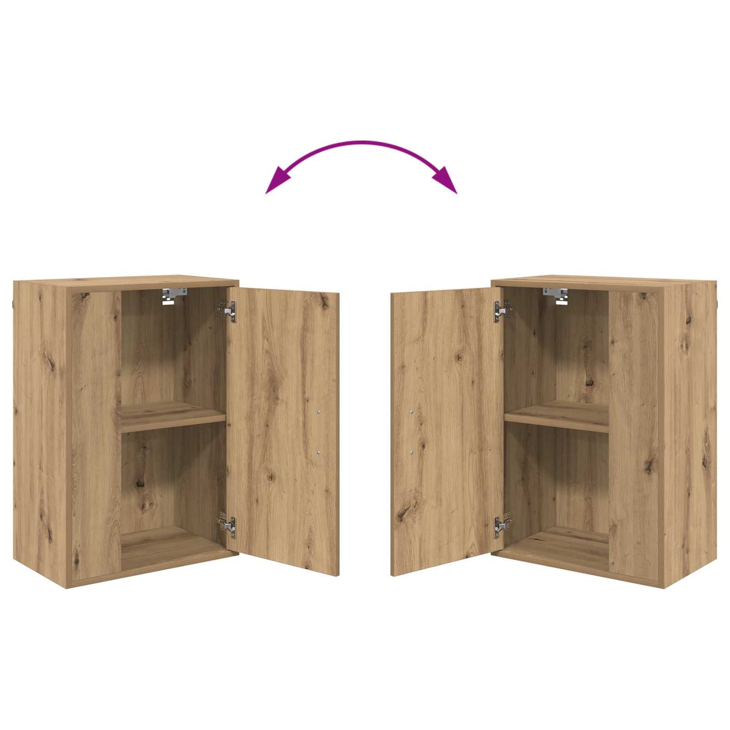 TV-Schrankset Artisan-Eiche Holzwerkstoff