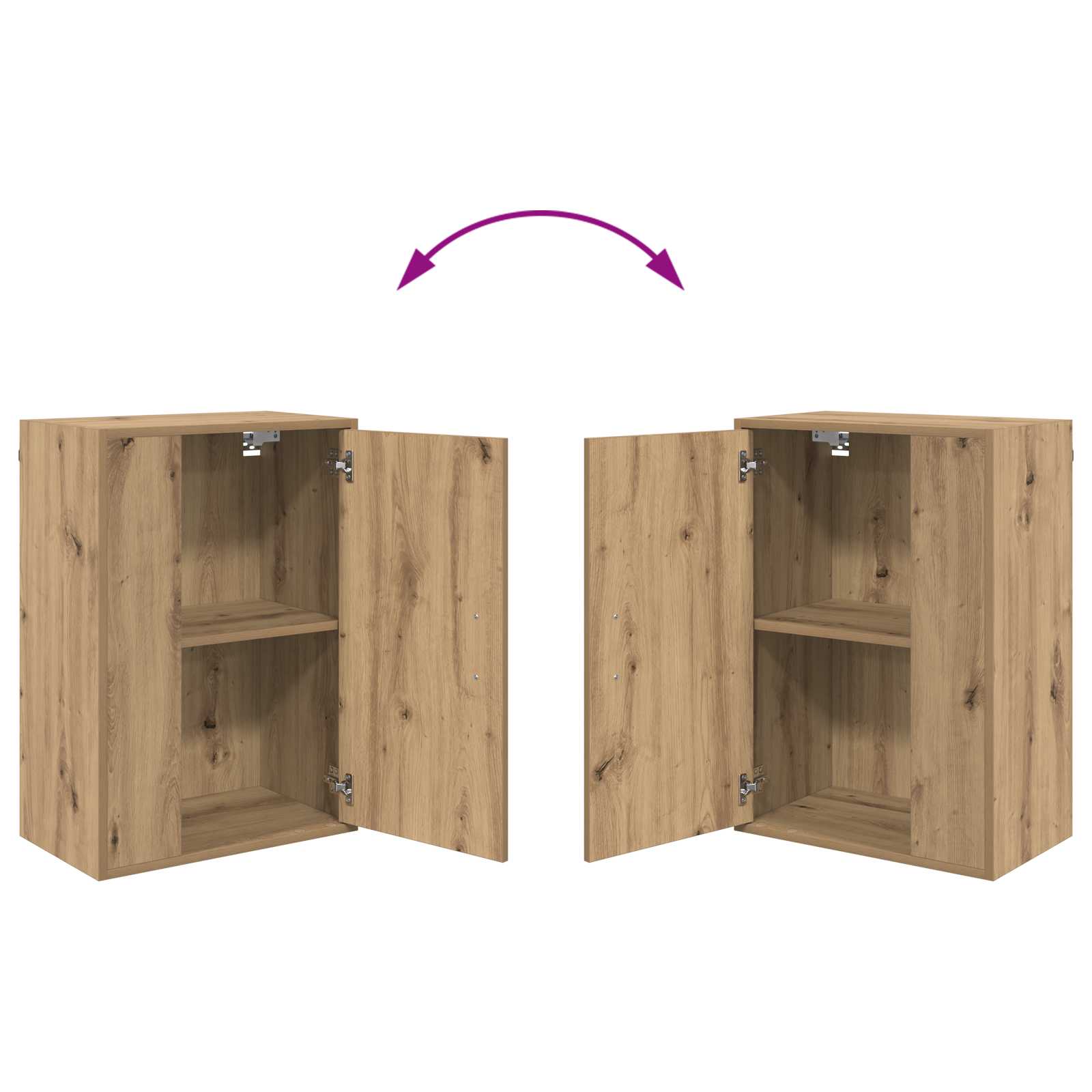 TV-Schrankset Artisan-Eiche Holzwerkstoff