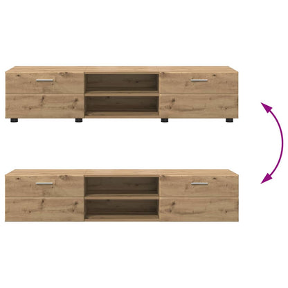 TV-Schrankset FLORIN 3 stk. Artisan-Eiche Holzwerkstoff