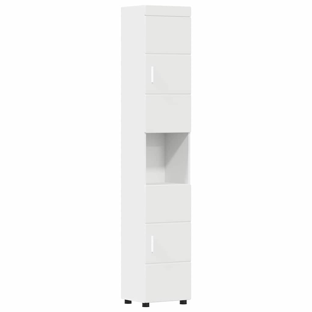 Badezimmermöbel-Set TULUM 5 stk. Weiß 60 x 34 x 63 cm
