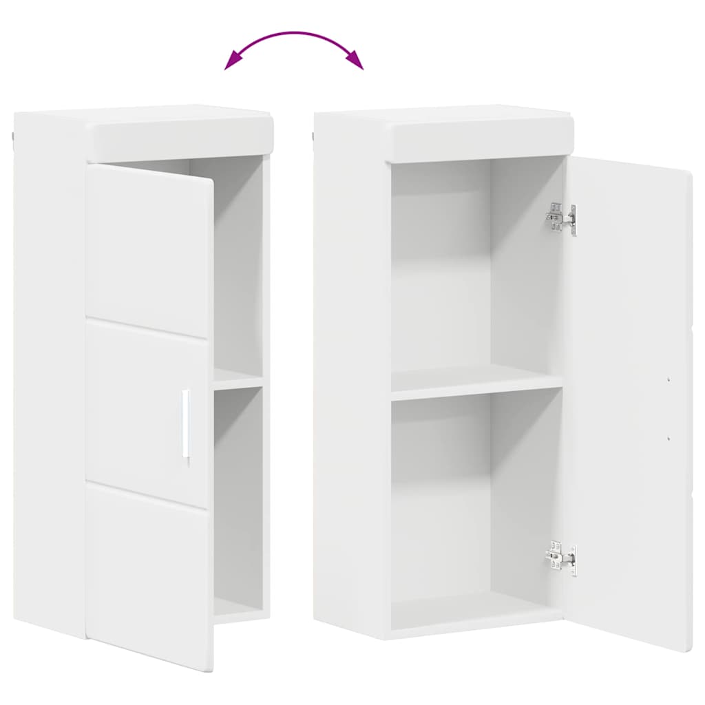 Badezimmermöbel-Set TULUM 5 stk. Weiß 60 x 34 x 63 cm