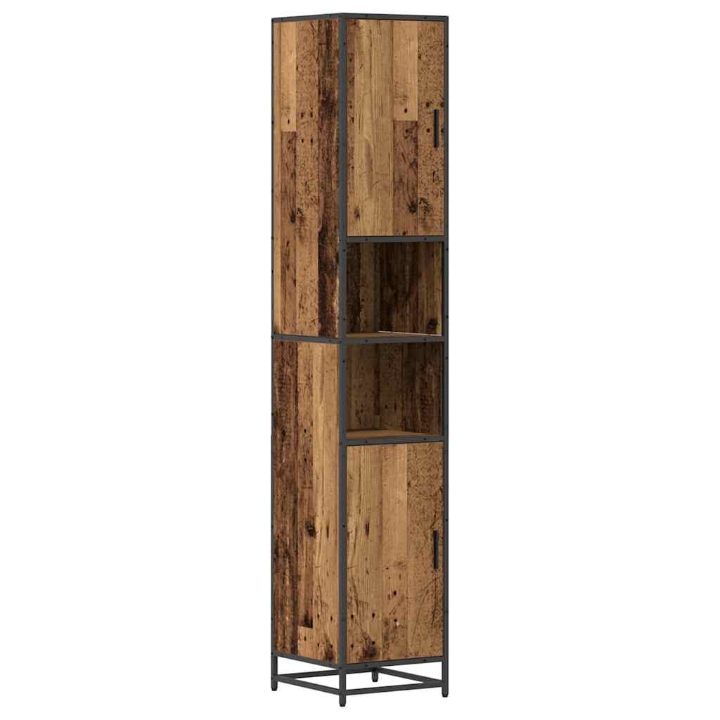Badezimmermöbel-Set Altholz 35 x 37,5 x 188,5 cm Holzwerkstoff