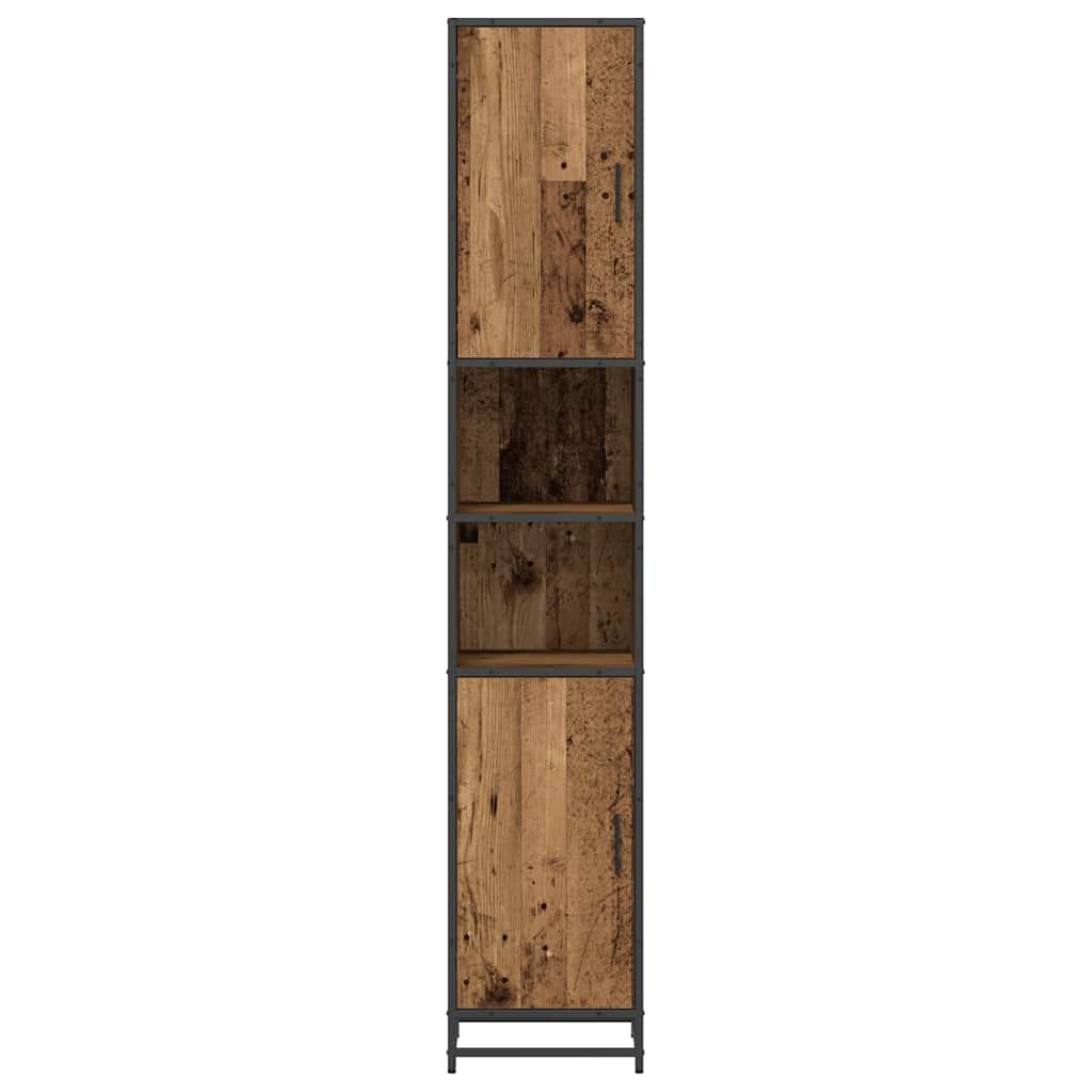 Badezimmermöbel-Set Altholz 35 x 37,5 x 188,5 cm Holzwerkstoff